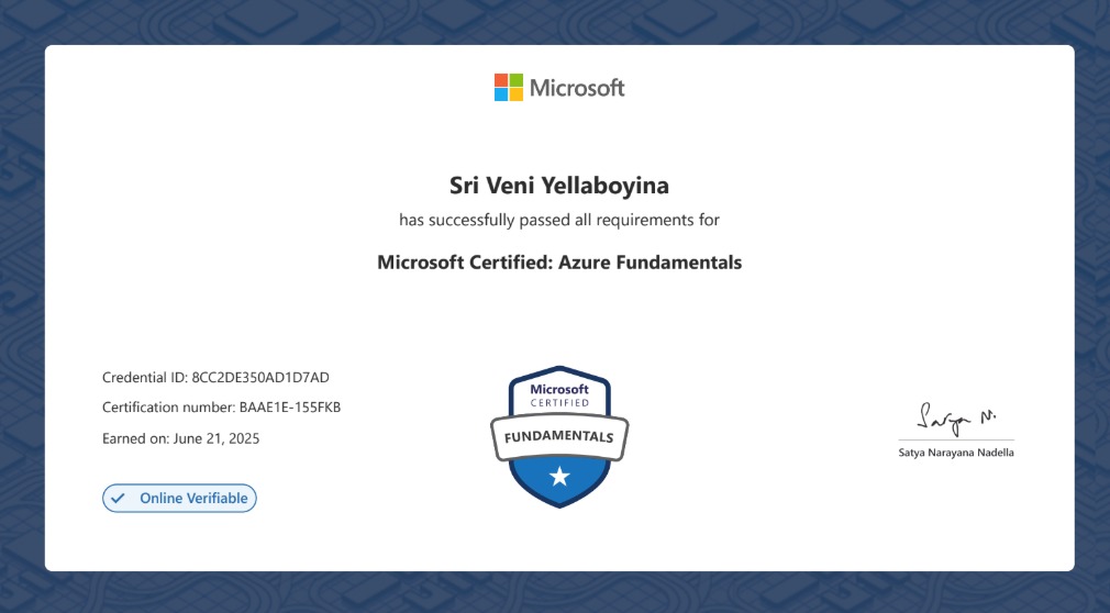 Microsoft - Azure Fundamentals
